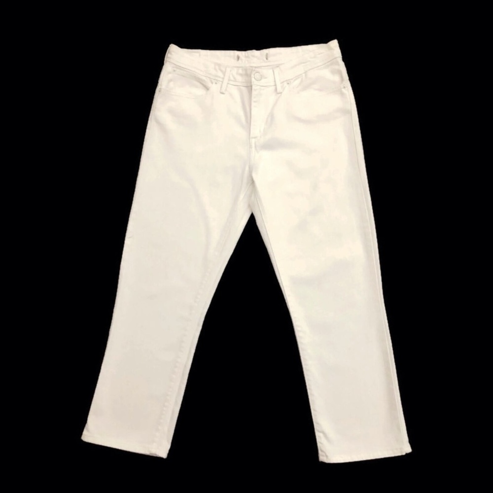 Levi's White Ankle Jeans - Cropped Straight